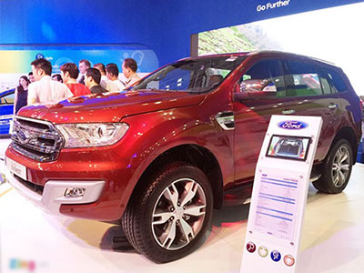 Ford Everest đời mới tại Thái Lan giá bao nhiêu?