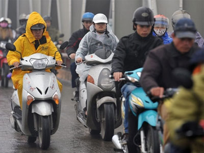 Miền bắc mưa rét, có nơi dưới 7 độ C