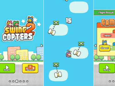 Nguyễn Hà Đông ra game mới khó chơi ngang Flappy Bird