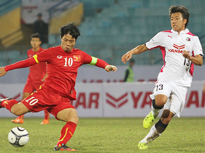 U23 Việt Nam hòa đội bóng Nhật trong cuộc rượt đuổi tỷ số