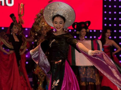 Hà Thu lọt top 17 chung kết Hoa hậu Liên lục địa
