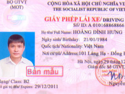 Chặn tin đồn không đổi bằng lái sẽ bị phạt