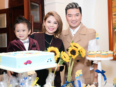 Dàn sao Việt đến mừng sinh nhật của con nuôi Jacky của Thanh Thảo