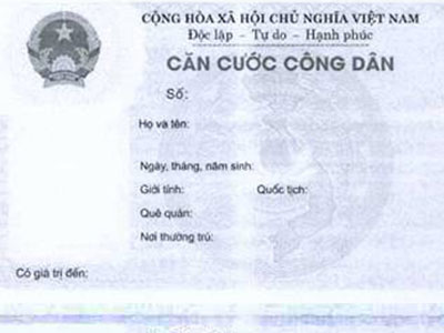 Thẻ căn cước công dân được cấp như thế nào từ năm 2016