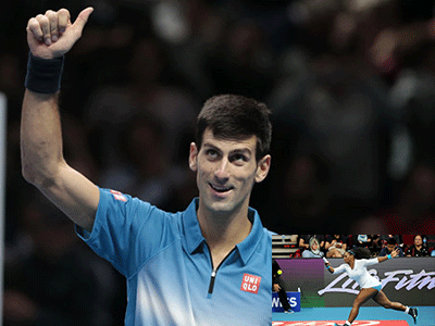 Djokovic và Serena Williams đoạt danh hiệu xuất sắc nhất năm 2015