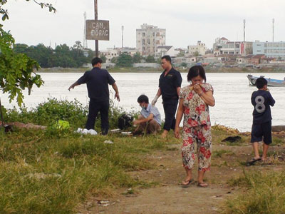 Phát hiện một thi thể trôi dạt trên sông Đồng Nai