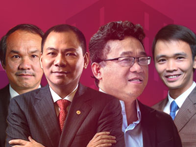 Một năm khóc - cười của những 'ông trùm' địa ốc