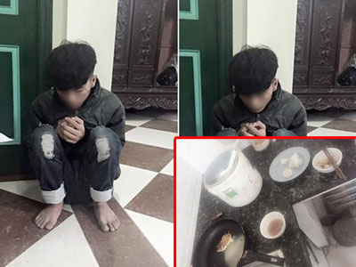 Vào nhà trộm xe máy còn tranh thủ rán trứng ăn cơm cho đỡ đói rồi ... trộm tiếp