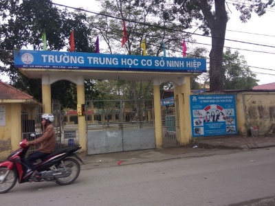 Xem xét lùi lịch thi học kỳ cho học sinh Ninh Hiệp