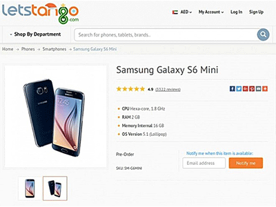Lộ diện Galaxy S6 Mini, màn hình 4,6 inch
