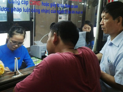 Vé tàu Tết từ Nam ra Bắc chỉ còn ghế phụ