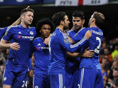 Chelsea 2-2 Watford: Diego Costa lập cú đúp trong ngày Guus Hiddink trở lại