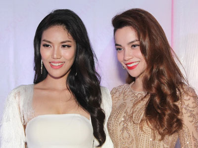 Hồ Ngọc Hà chúc mừng chiến thắng của Lan Khuê