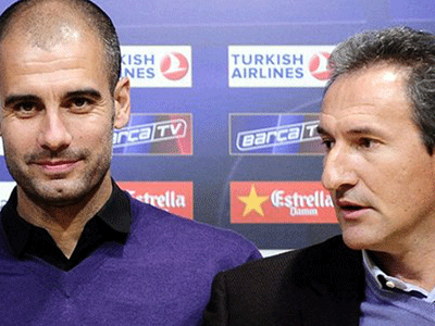 Pep Guardiola bí mật gặp GĐTT Man City ở Barcelona