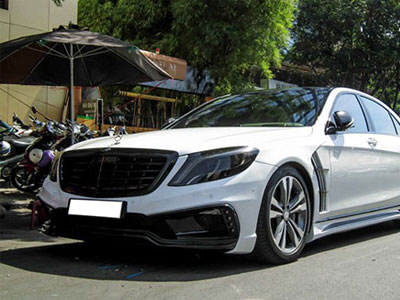 Xe sang Mercedes S500L độ của Cường "Đôla"