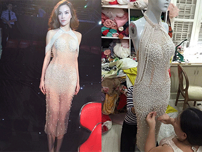 Sự thật chiếc váy xuyên thấu bị chê phản cảm của Hồ Ngọc Hà