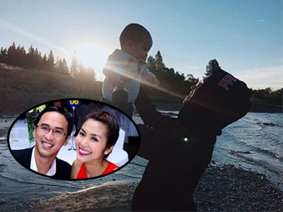 Hé lộ ảnh rõ nét của con trai Tăng Thanh Hà