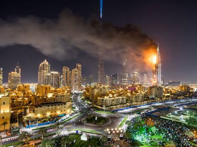 Ông bố Việt hoảng hốt tìm các con trong vụ cháy khách sạn ở Dubai