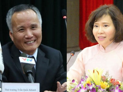 Bổ nhiệm lại 4 thứ trưởng Công Thương, Lao động