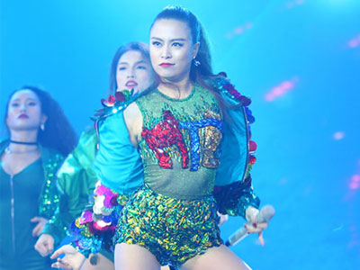 Hoàng Thùy Linh "đốt cháy" đêm mở màn The Remix 2016