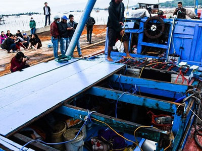 Phản đối tàu Trung Quốc vô nhân đạo đâm chìm tàu cá Việt Nam