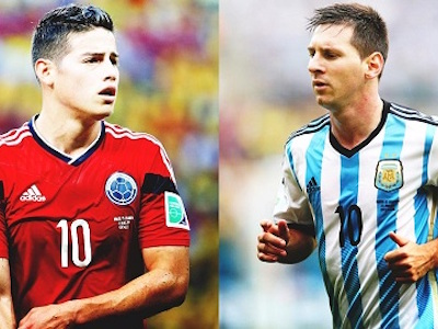 James Rodriguez sẽ thay Messi lên bìa FIFA 17