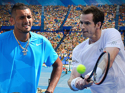 Murray bất ngờ bại trận trước "chàng trai hư" Kyrgios