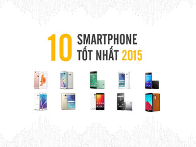 10 smartphone tốt nhất 2015