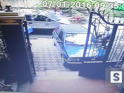 Vụ cướp xe vàng ở Hà Nội: Camera an ninh ghi lại điều gì?