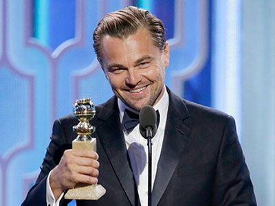 "The Revenant" của Leo DiCaprio thắng lớn tại Quả cầu vàng