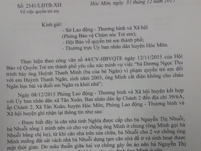 Chồng lái xe gây tai nạn cho vợ: Phòng LĐTB-XH xác minh sai sự thật