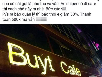 Hà Nội: Quán cà phê lên tiếng vụ "5 cốc sữa chua giá hơn 1 triệu"