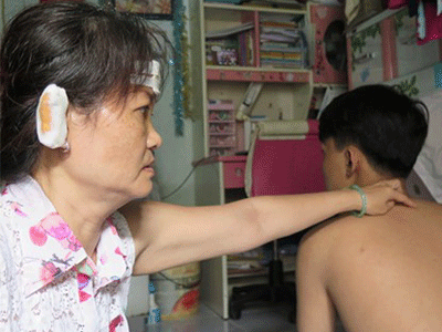 Một gia đình tại TP HCM 9 lần bị hành hung