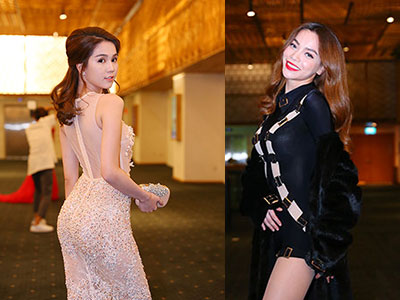 Ngọc Trinh, Hồ Ngọc Hà quyến rũ trong đêm Tech Award