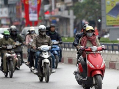 Bắc Bộ nhiệt độ tăng, sương mù rải rác