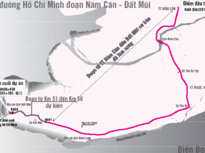 Đường Hồ Chí Minh  nối Bắc - Nam đã liền mạch
