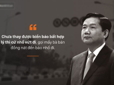 Những câu nói "để đời" của Bộ trưởng Đinh La Thăng