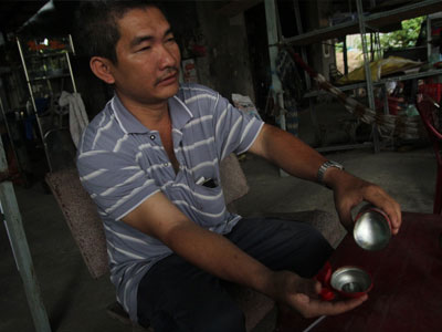 Bình chữa cháy để trong ôtô tự phát nổ