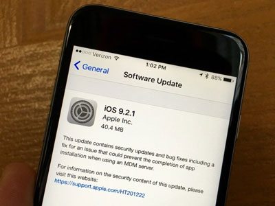 Apple phát hành iOS 9.2.1 đến người dùng iPhone, iPad