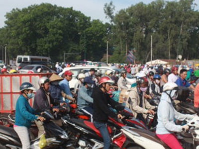 TP.HCM gởi thông báo khẩn nâng tốc độ tối thiểu lên 50 km/giờ