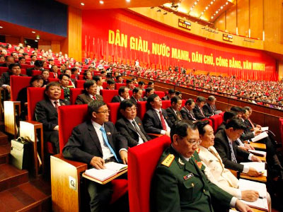 Biểu quyết số lượng Ban chấp hành TƯ khóa 12