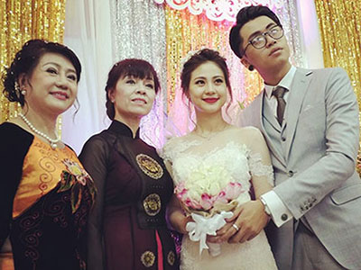 Cô dâu xinh đẹp của Ứng Duy Kiên kể về đám cưới