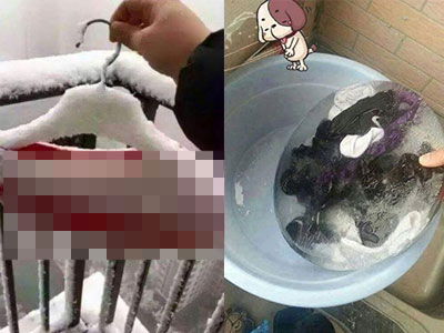Những tình cảnh "éo le" chỉ có khi trời siêu lạnh