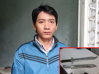 Tranh giành khách, một tài xế bị chém gãy tay