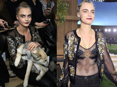 G-Dragon, Cara Delevingne gây náo loạn show Chanel