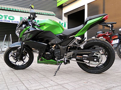 Kawasaki Z300 đầu tiên giá 149 triệu đồng tại Việt Nam