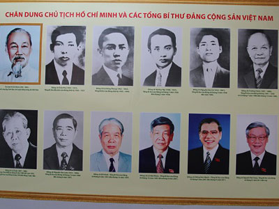Lãnh đạo Đảng Cộng sản Việt Nam qua các thời kỳ