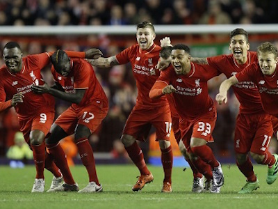 Liverpool vào chung kết Cup Liên đoàn sau loạt luân lưu