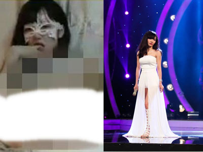 Nghi án hotgirl Học Viện Ngôi Sao Hường Hana lộ clip "nóng"?