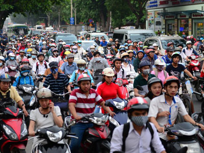 Phân luồng chống kẹt xe cửa ngõ sân bay Tân Sơn Nhất